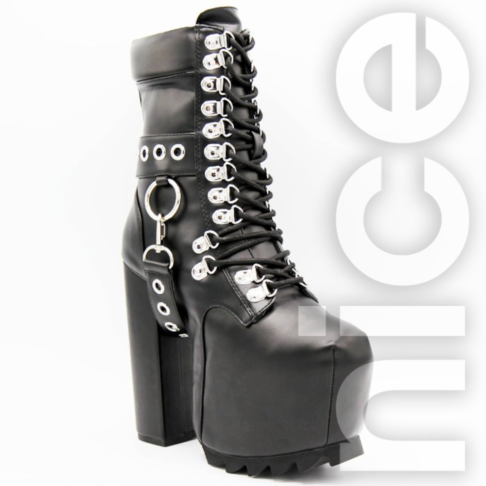 Charla Tedrick Lockup Platform Boots View 2